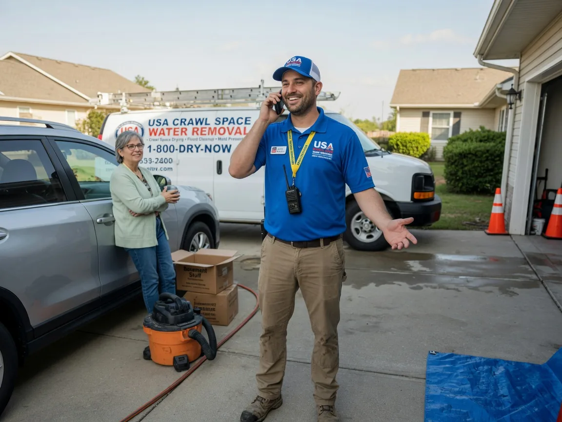 Crawl Space Water Removal Fort Necessity, LA FAQs